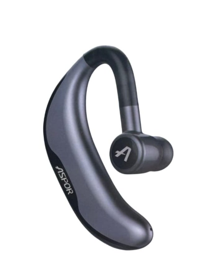 سماعات أذن ستيريو لاسلكية Aspor A602 - مدة تشغيل تصل إلى 15 ساعة وبلوتوث مستقر